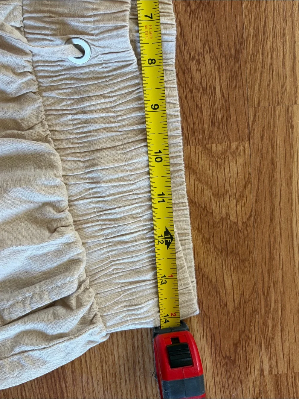 Closet Cleanout! Cotton/Flax Casual Drawstring Pants Size M